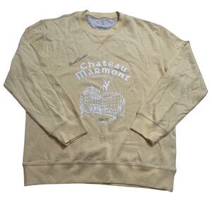 Brunello Cucinelli Chateau Marmont Crewneck in Yellow
